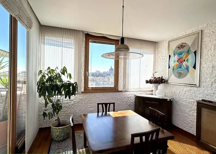 Penthouse With Terrace - Vatican Museums, Saint Peter's Apartamento Roma